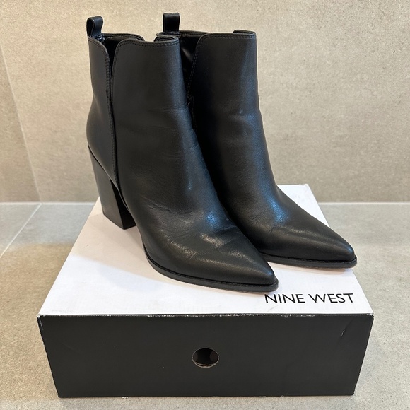 Nine West The Birds High Heeled Ankle Boots - Picture 1 of 6